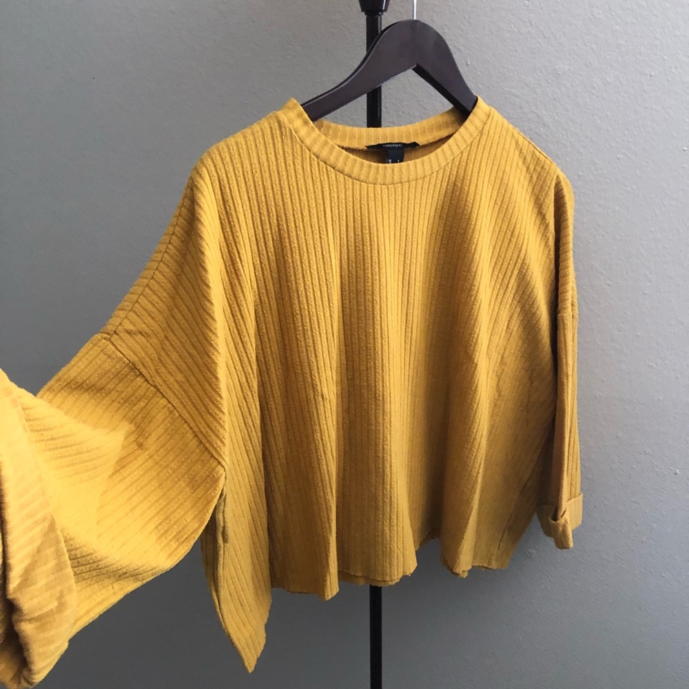 F21 Cropped Sweater